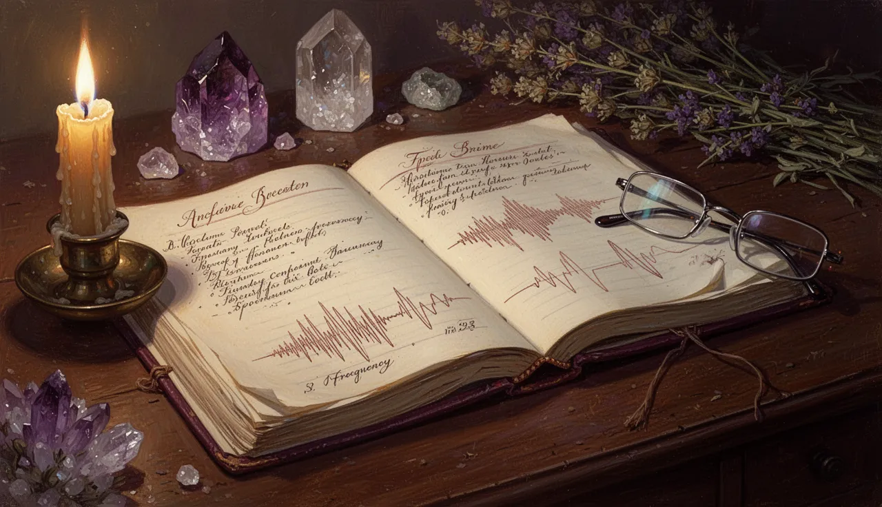 Luminous visualization of 528 Hz frequency waves for abundance and receptivity