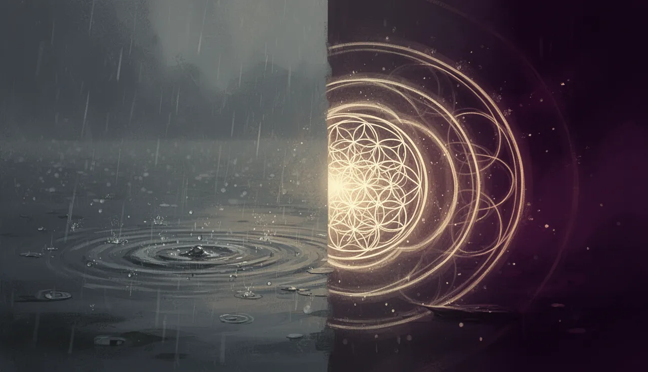 Sacred ritual space and crystal placement for sleep-based manifestation practice